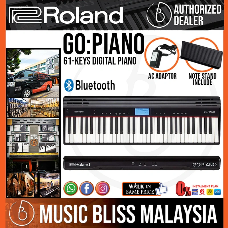 Roland GO:PIANO 61-Keys Digital Piano