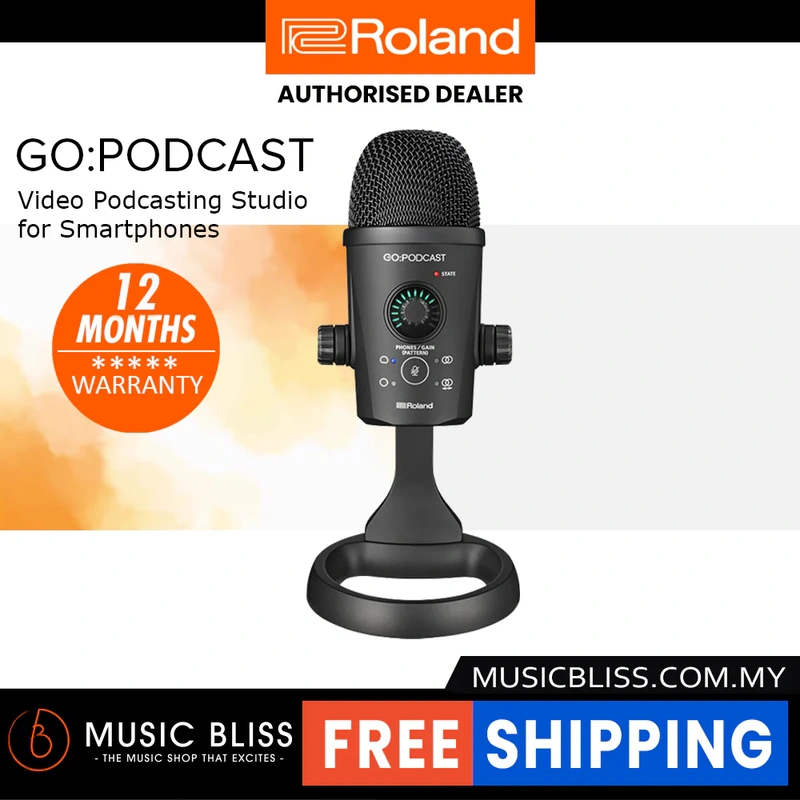 Roland GO:PODCAST Video Podcasting Studio for Smartphones