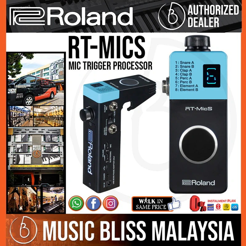 Roland RT-MicS Mic Trigger Processor