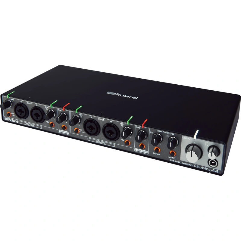 Roland Rubix 44 Class-Compliant 4-In/4-Out Usb Audio/Midi Interface