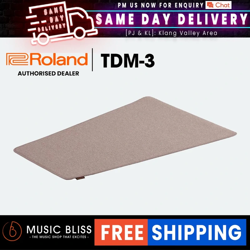Roland TDM-3 Drum Mat for V-Drums Portable and Lite