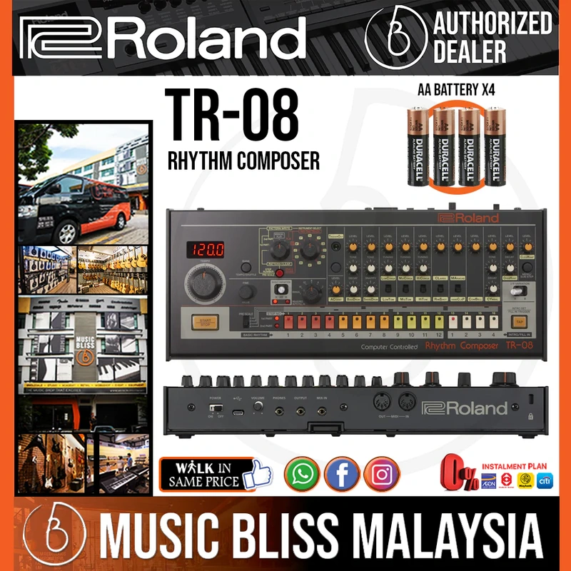 Roland TR-08 Rhythm Composer Drum Sound Module