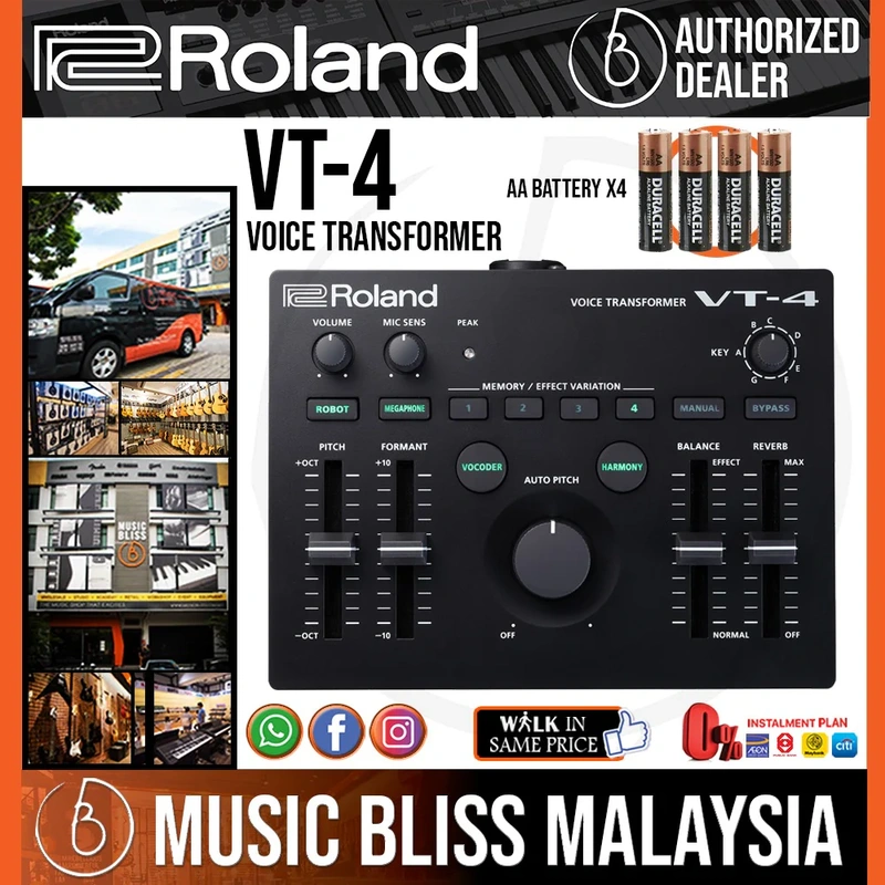 Roland VT-4 Voice Transformer