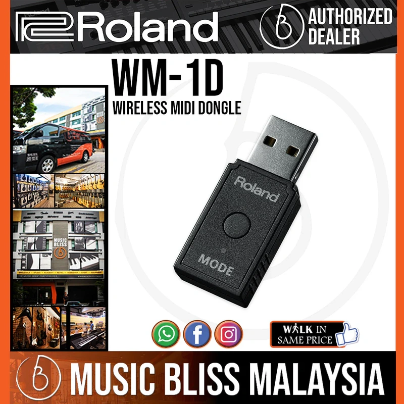 Roland WM-1D Wireless MIDI Dongle