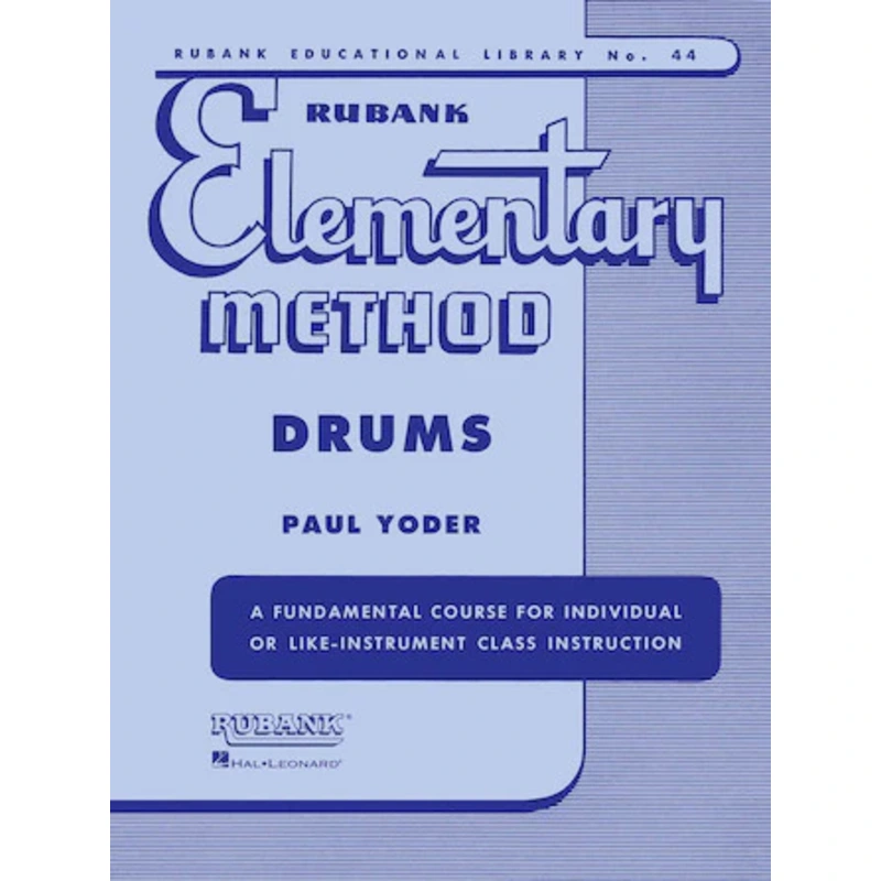 Rubank Elementary Method- Drums
