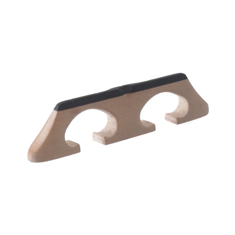 Sampson Bluegrass Banjo Bridge, 5/8" Maple/Ebony, Crowe-Spaced