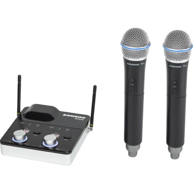Samson Concert 288m Handheld Dual-Channel Wireless Handheld Microphone System (D: 542 to 566 MHz)