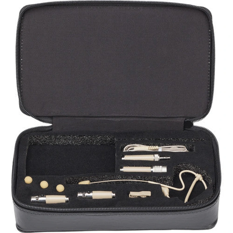 Samson SE10T Earset Microphone with Miniature Condenser Capsule with 4 Cable Adapters (Beige)