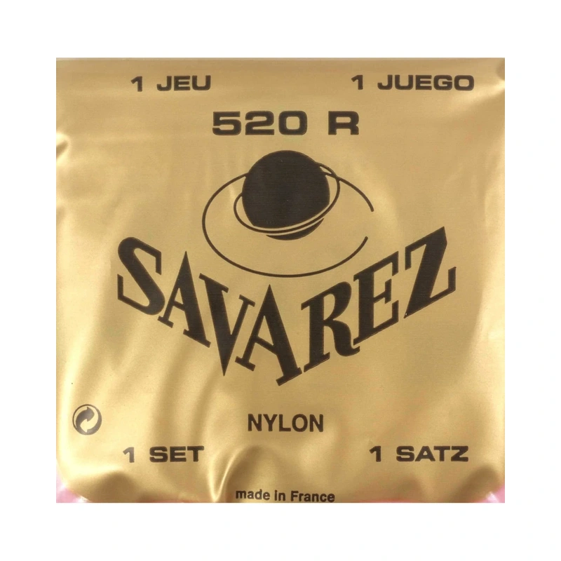 Savarez 520R Classical Guitar Strings, High Tension