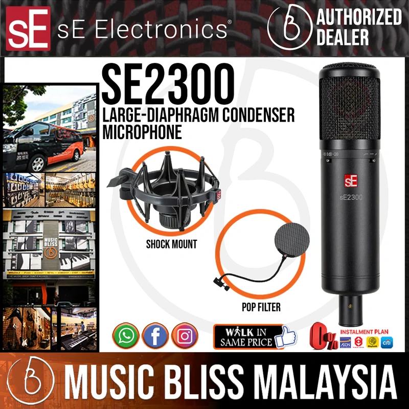 SE Electronics sE2300 Large-diaphragm Condenser Microphone