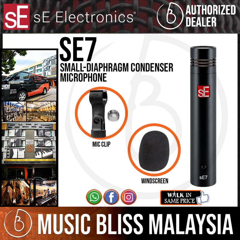 SE Electronics sE7 Small-diaphragm Condenser Microphone