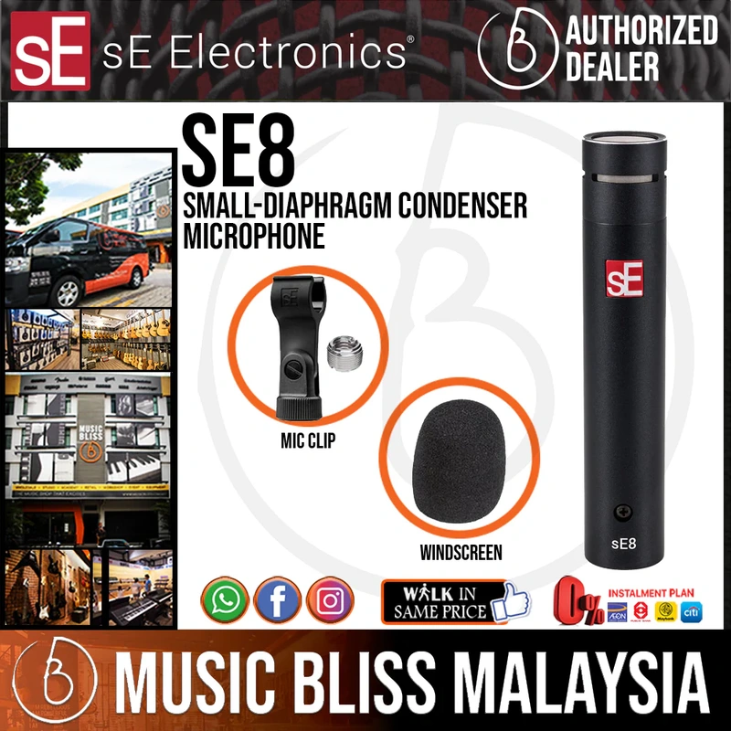 SE Electronics sE8 Small-diaphragm Condenser Microphone