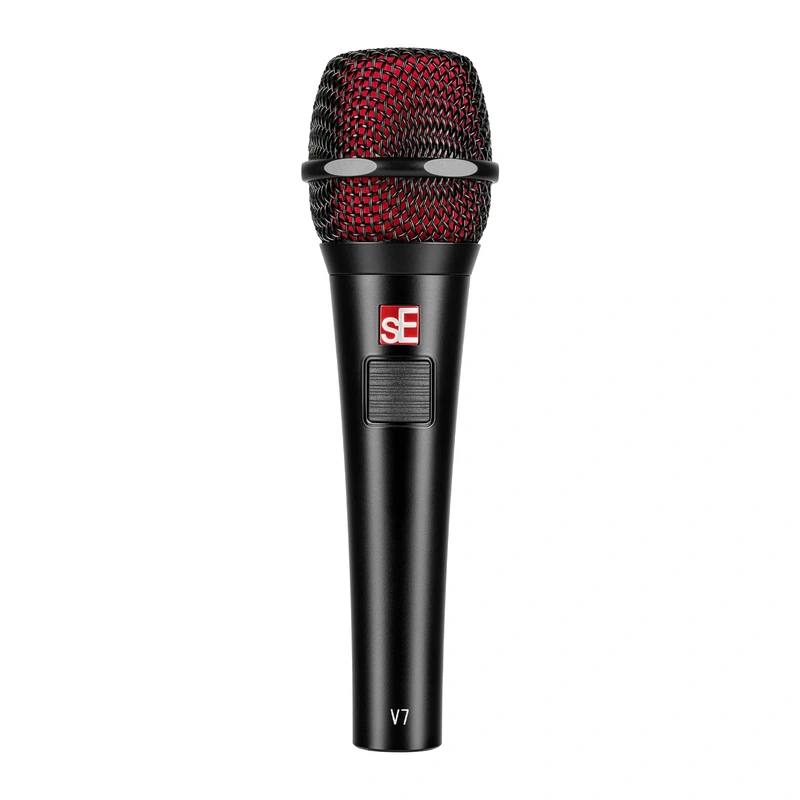 sE Electronics V7 PTT Supercardioid Talkback Dynamic Handheld Vocal Microphone