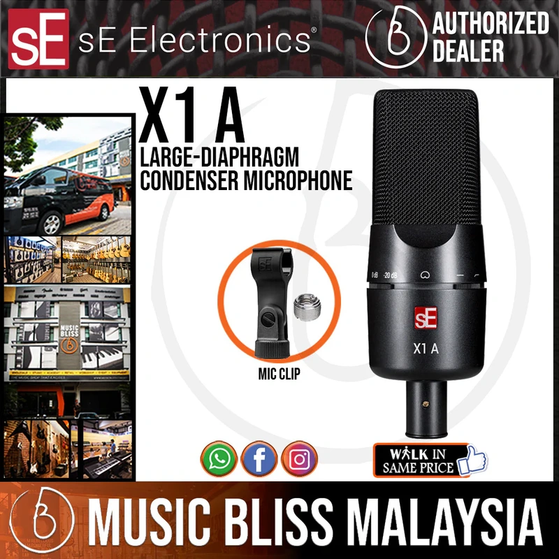 SE Electronics X1 A Large-diaphragm Condenser Microphone