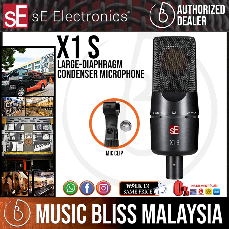 SE Electronics X1 S Large-diaphragm Condenser Microphone
