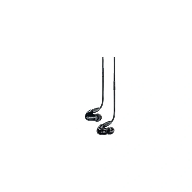 SE315 Sound Isolating Earphones, Black