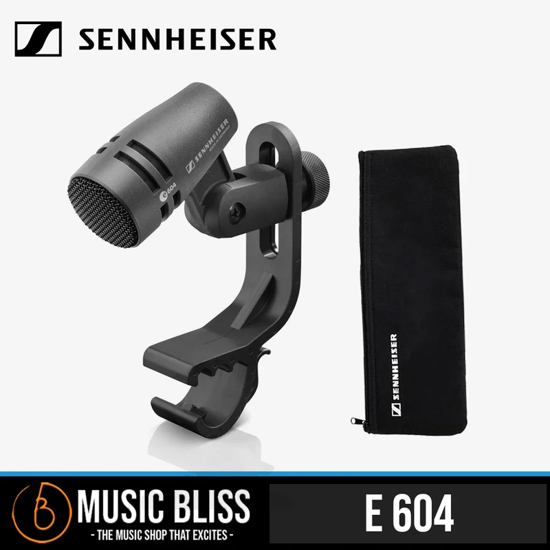 Sennheiser e 604 Dynamic Cardioid Tom / Snare / Percussion Microphone