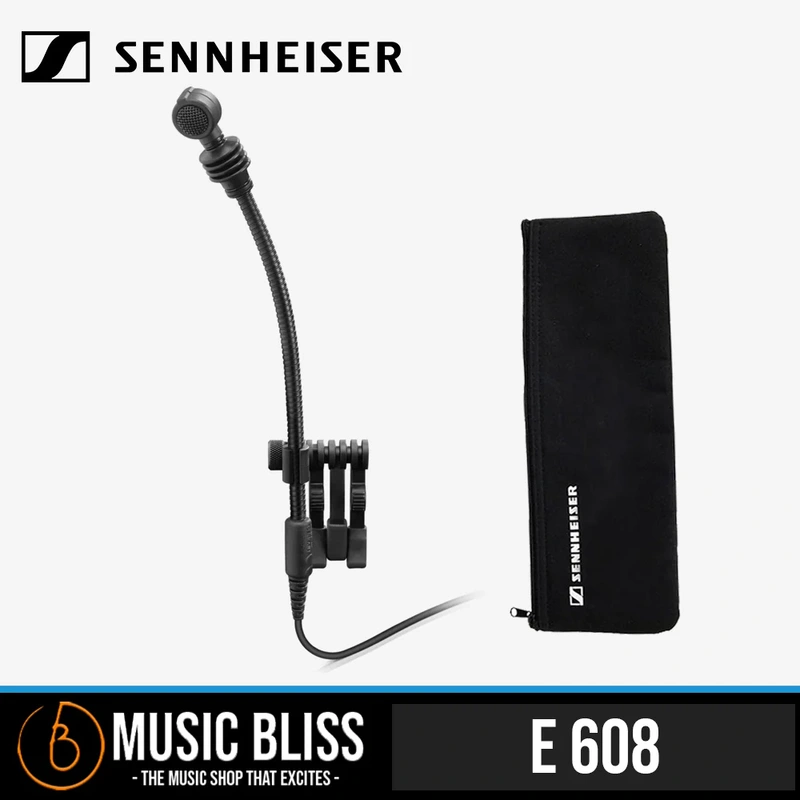 Sennheiser e 608 Dynamic Super-cardioid Miniature Instrument Microphone
