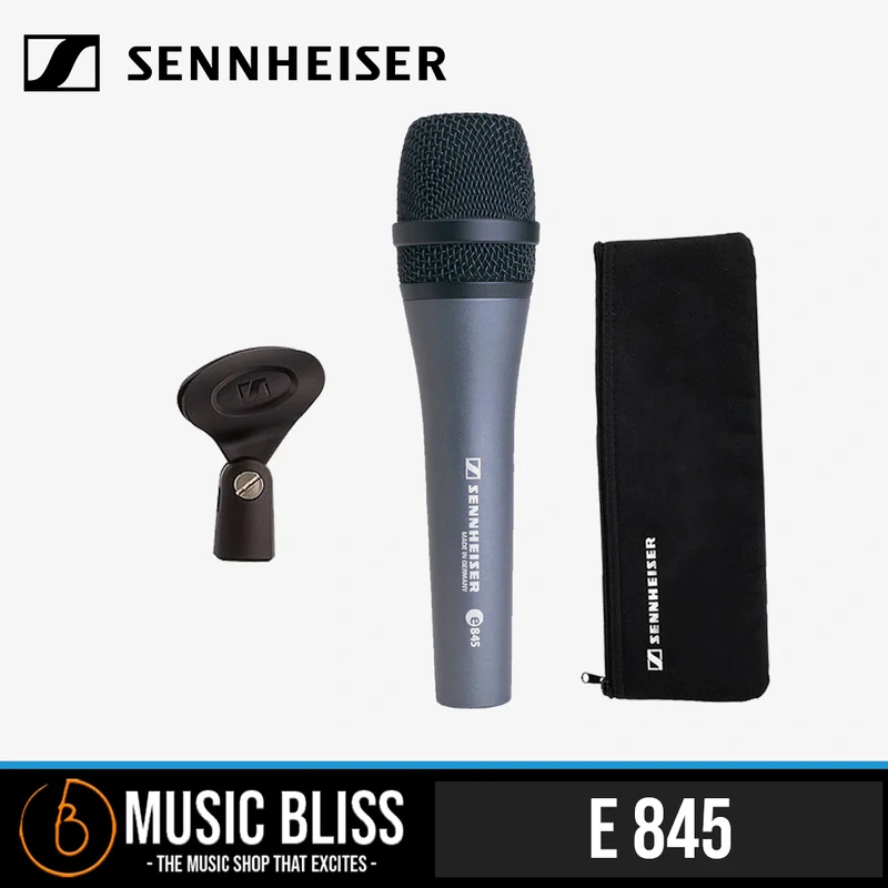 Sennheiser e 845 Dynamic Supercardioid Vocal Microphone