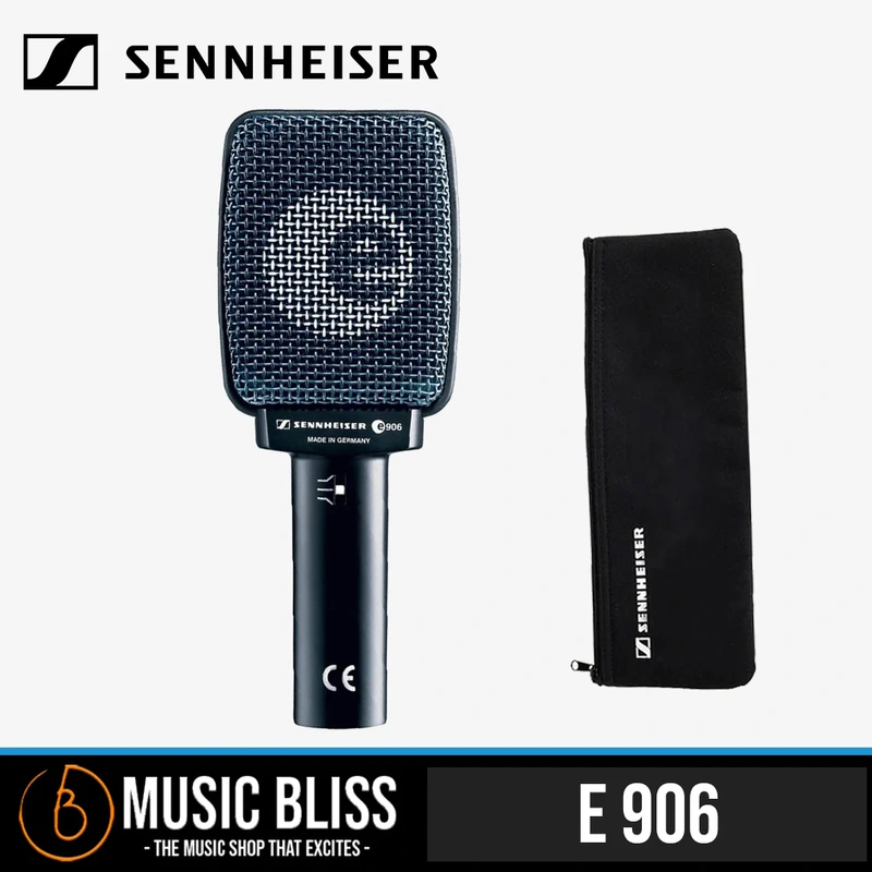 Sennheiser e 906 Supercardioid Dynamic Instrument Microphone