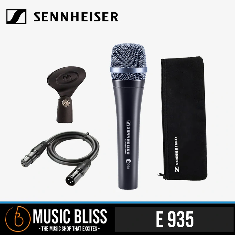 Sennheiser e 935 Cardioid Dynamic Vocal Microphone with Free Mic Cable