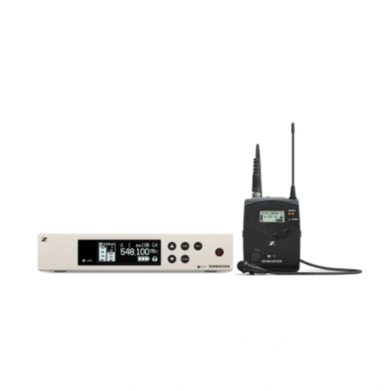 Sennheiser EW 100 G4-ME2-A Wireless Lavalier Microphone Set (Clip On Instrument Mic)