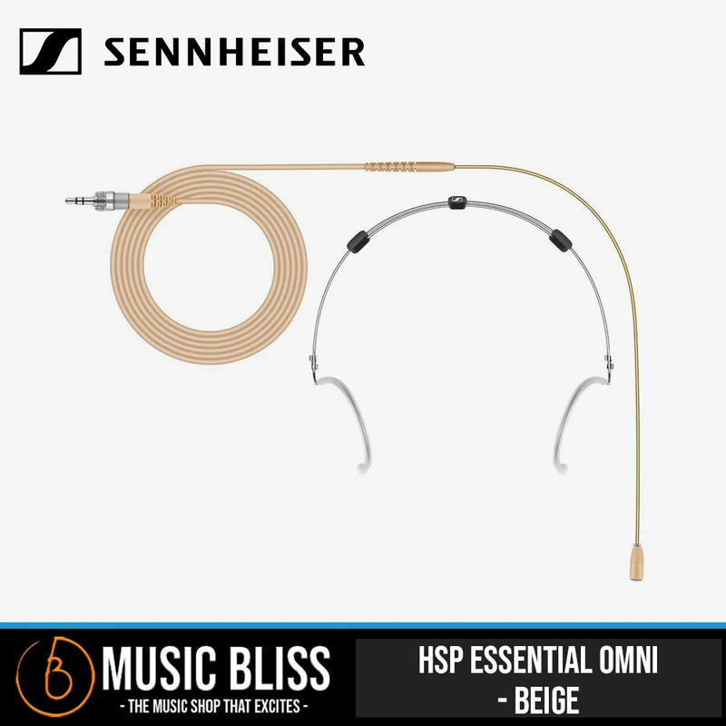 Sennheiser HSP Essential Omni with EW Wireless Connector - Beige