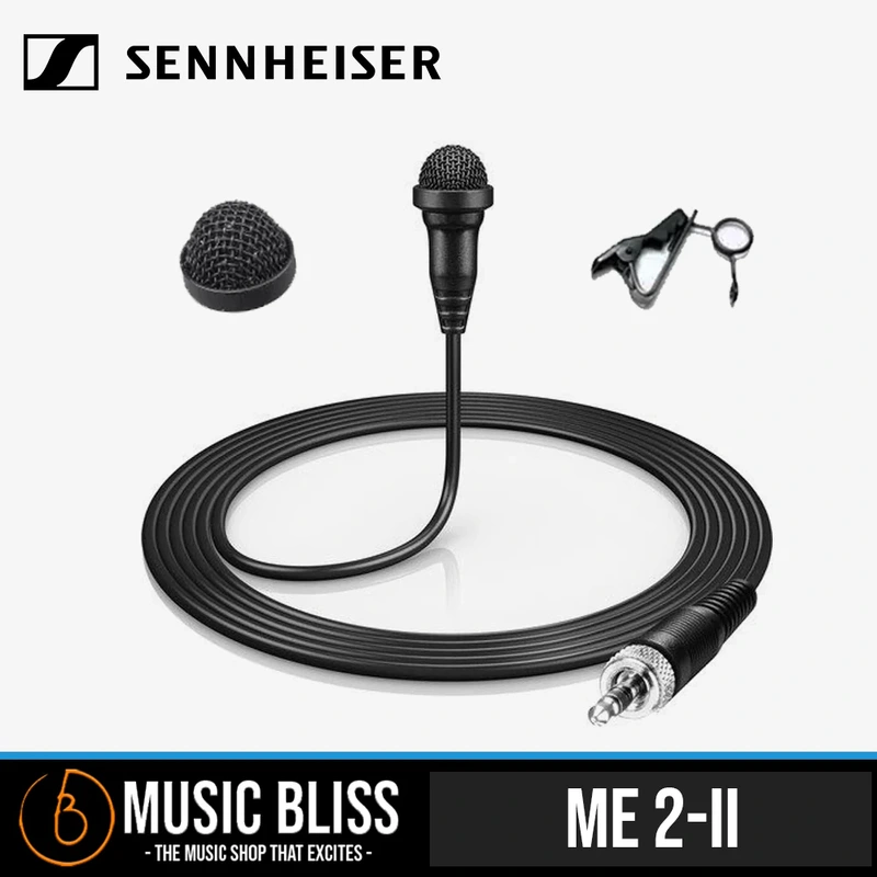 Sennheiser ME 2-II Lavalier Microphone for Sennheiser Wireless