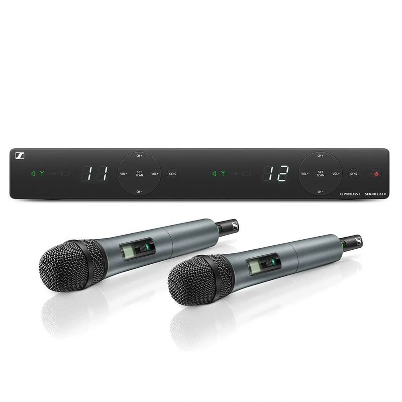 Sennheiser XSW 1-835 Dual Wireless Handheld Microphone System - A Range (548-572MHZ)