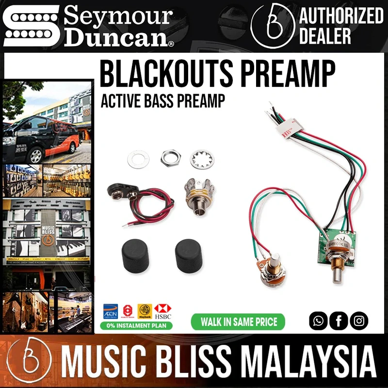 Seymour Duncan Blackout Active Bass Preamp
