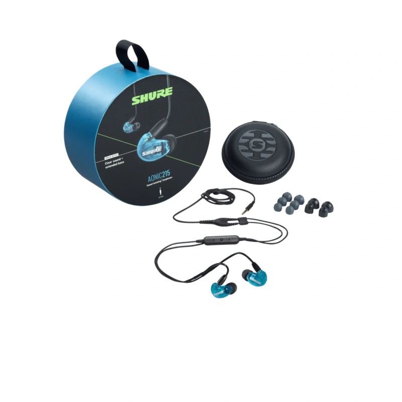 Shure AONIC 215 Sound Isolating Earphones - Blue