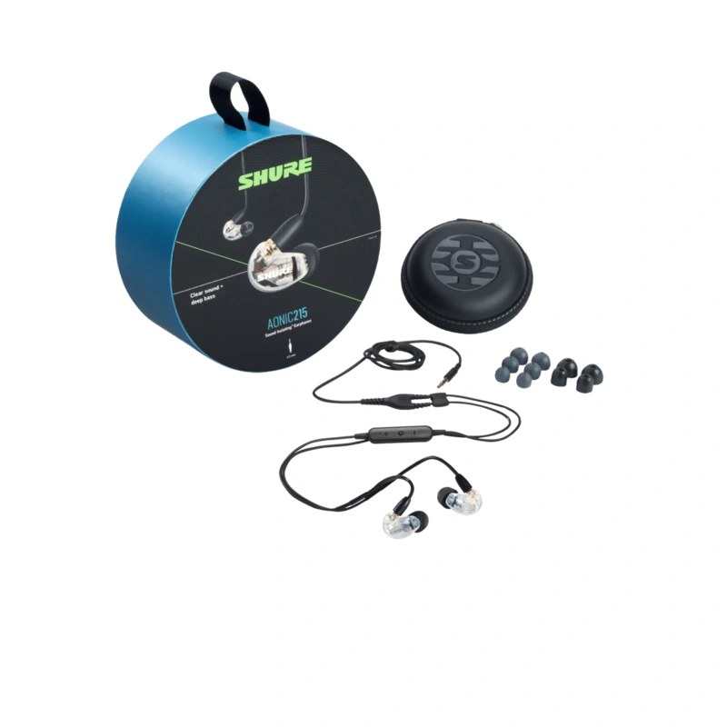 Shure AONIC 215 Sound Isolating Earphones - Clear
