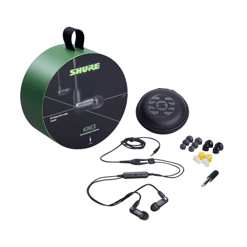 Shure AONIC 3 Sound Isolating Earphones Black