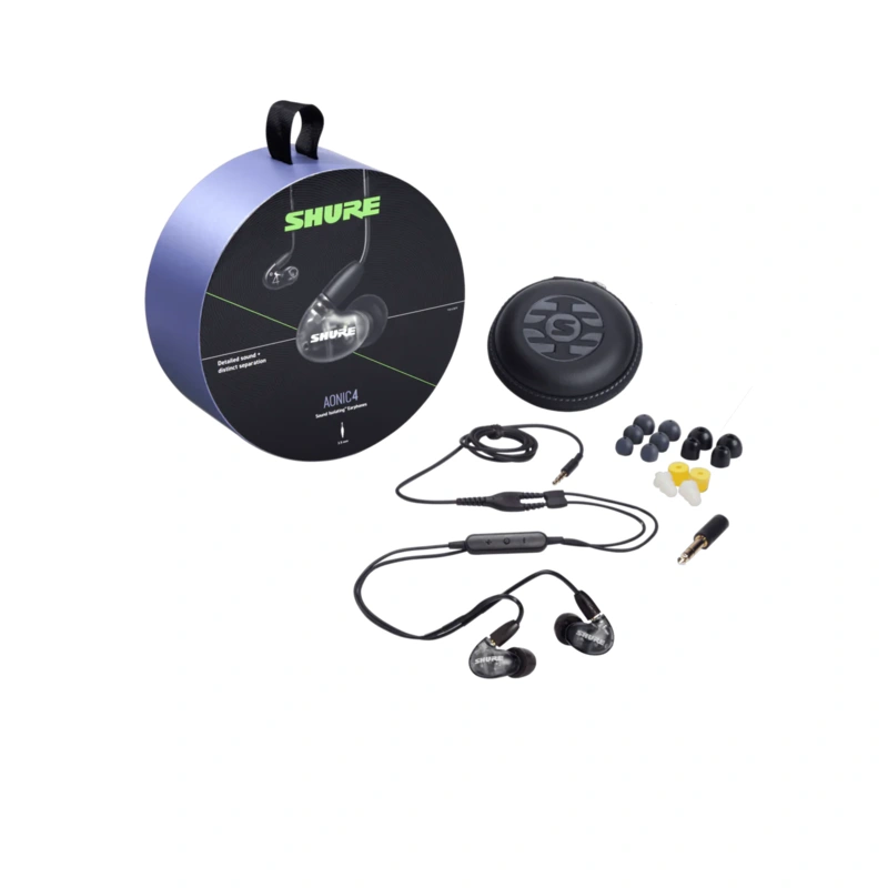 Shure SE425 Dual Driver Earbud-Style Earphones - Black