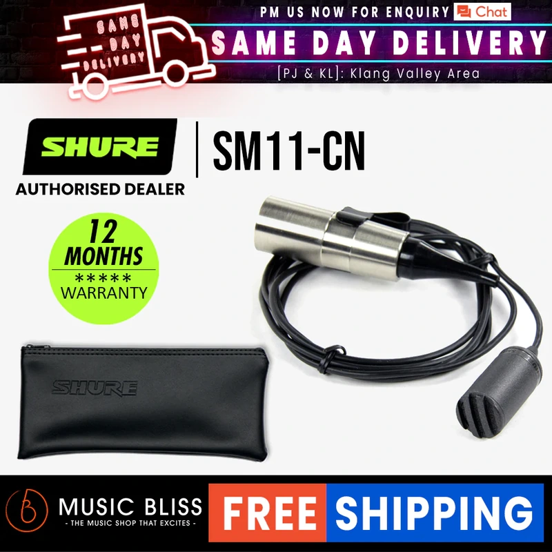 Shure SM11-CN Dynamic Lavalier Microphone
