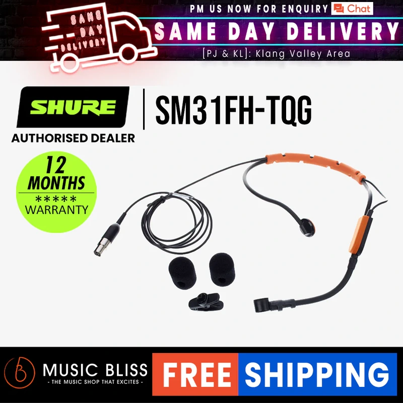 Shure SM31FH-TQG Fitness Headset Microphone