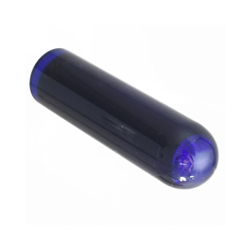 Silica Sound 113 Brass N' Glass Bar Slide, Cobalt Blue