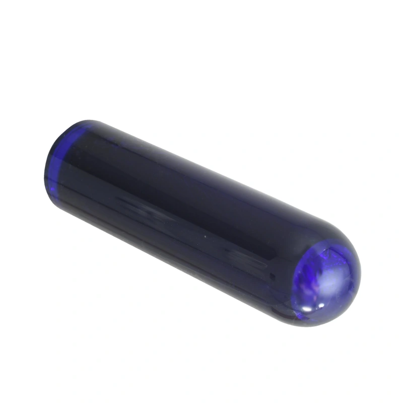 Silica Sound 115 Brass N' Glass Bar Slide, Cobalt Blue