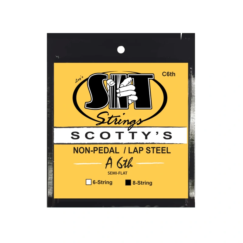 SIT Scotty's Lap Steel A6TH Semi-Flat 8-String Set