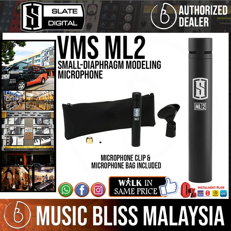 Slate Digital VMS ML-2 Small-diaphragm Modeling Microphone