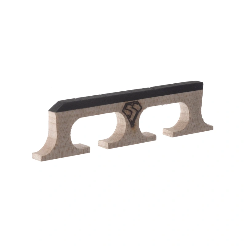 Snuffy Smith New Generation Banjo Bridge, 11/16" High with Standard Spacing