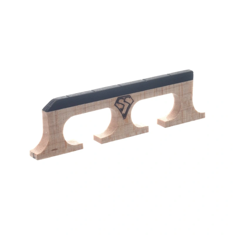SNUFFY SMITH NEW GENERATION BANJO BRIDGE, 3/4" HIGH WITH CROWE SPACING