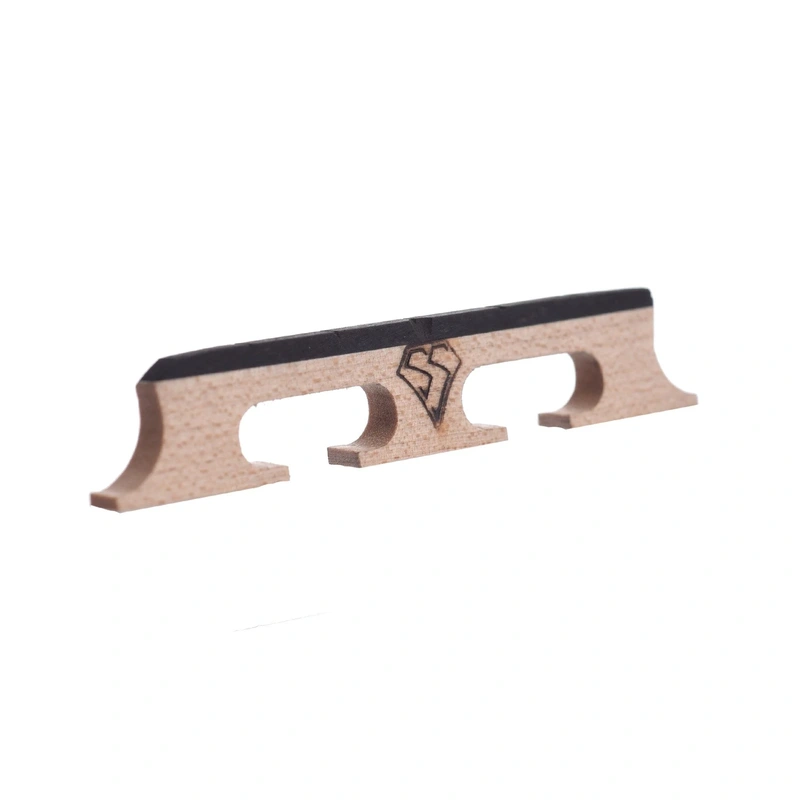 Snuffy Smith New Generation Banjo Bridge, Compensated 1/2" Standard Spaced