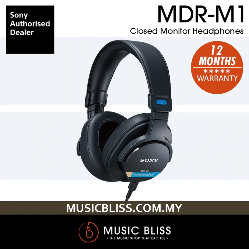 Sony MDR-M1 Closed Monitor Headphones