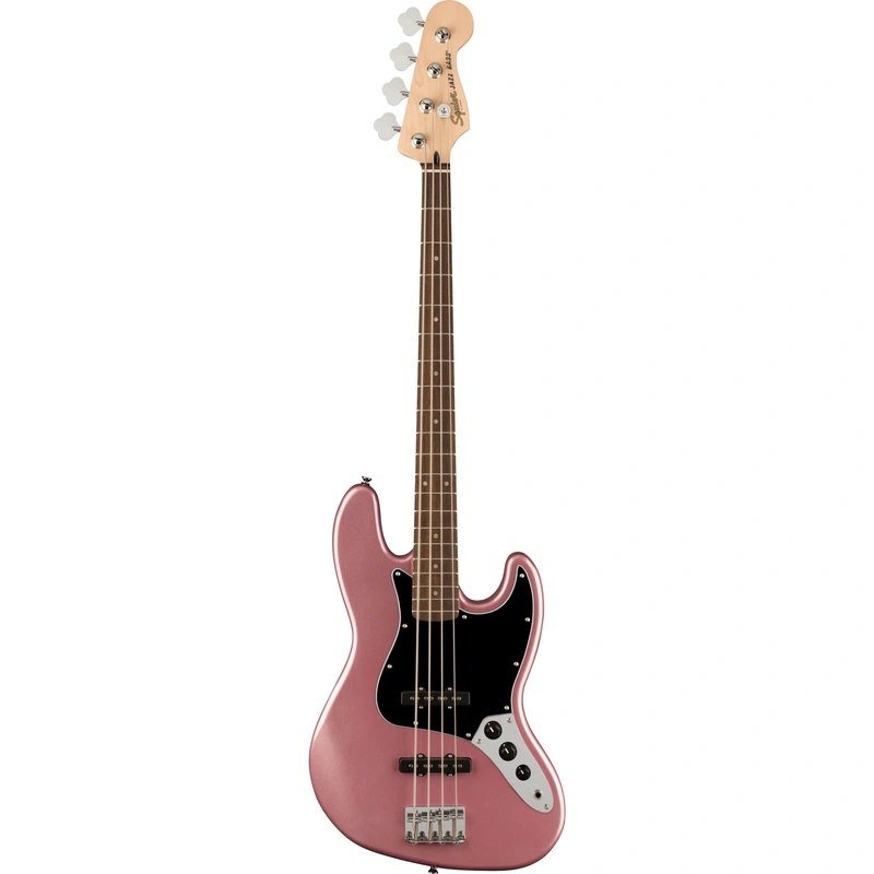Squier Affinity Jazz Bass, Burgundy Mist
