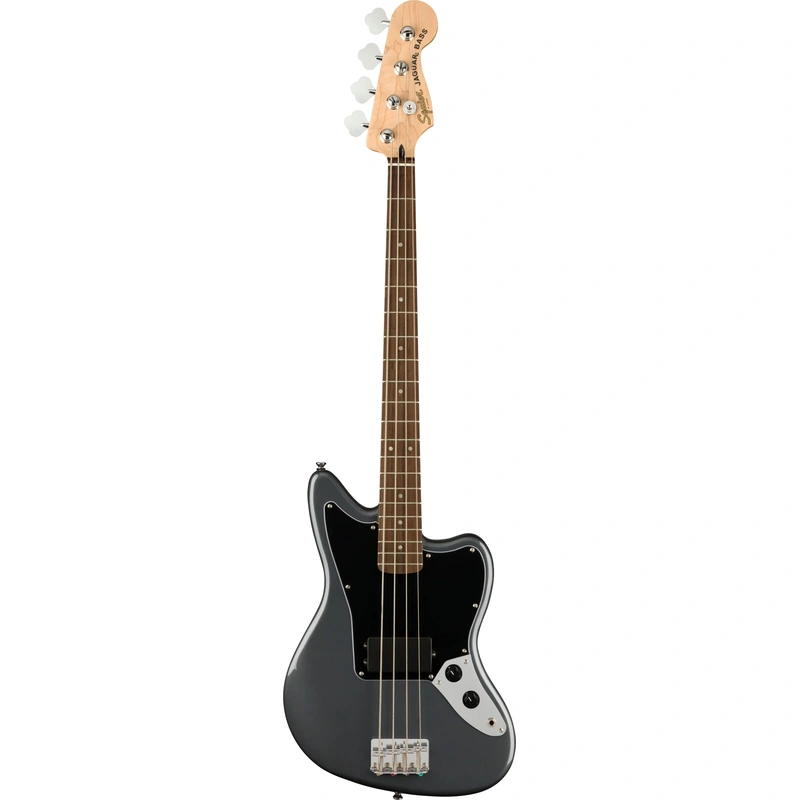 Squier Affinity Series Jaguar 4-String Electric Bass  - Charcoal Frost Metallic