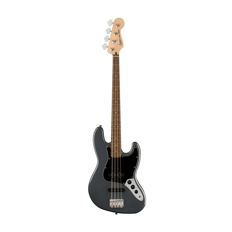 Squier Affinity Series Jazz 4-String Electric Bass - Charcoal Frost Metallic