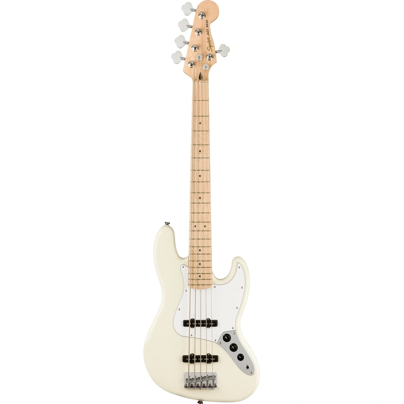 Squier Affinity Series Jazz 5-String Electric Bass - Olympic White