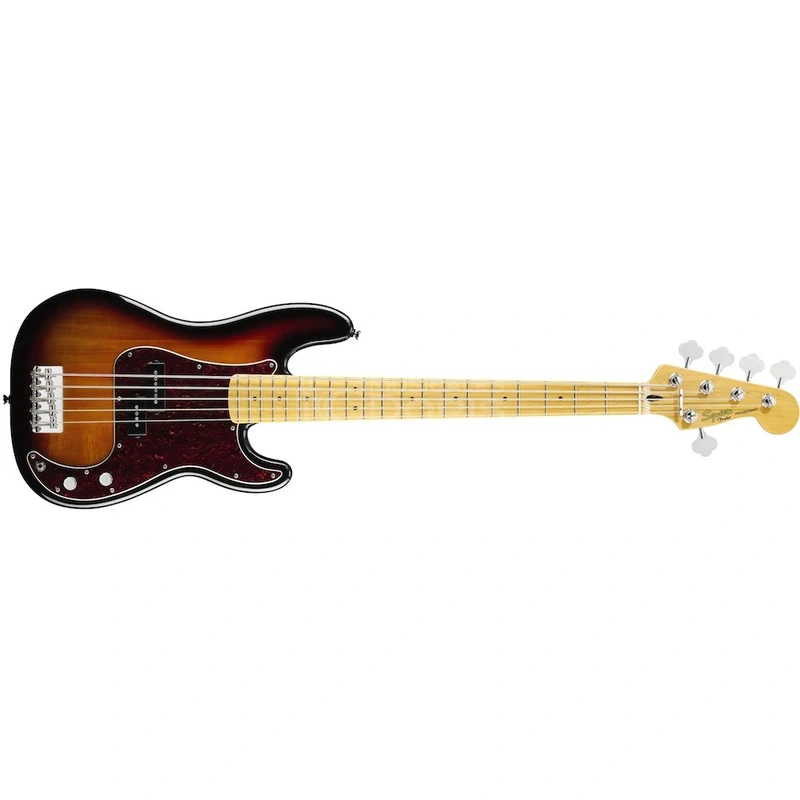 Squier by Fender Vintage Modified Precision Bass V - 3-Tone Sunburst