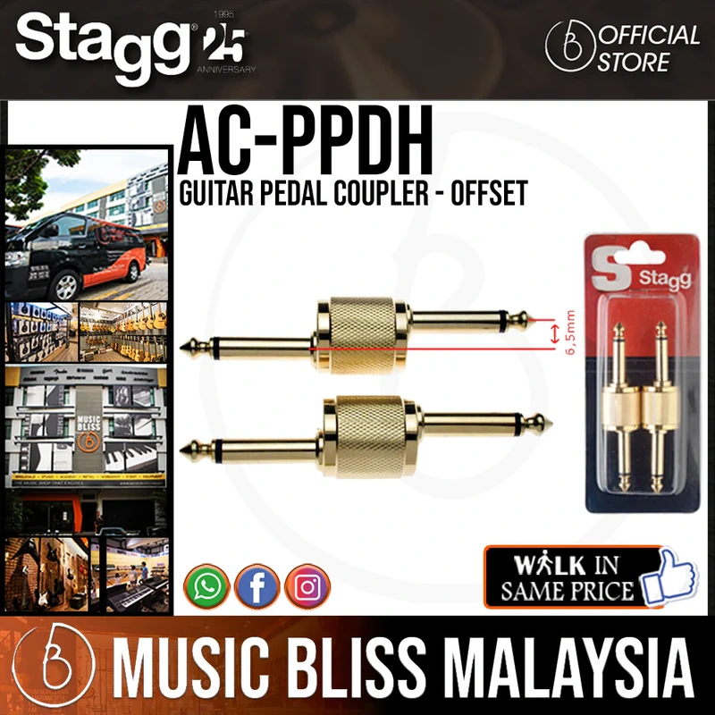 Stagg AC-PPDH Guitar Pedal Coupler - Offset